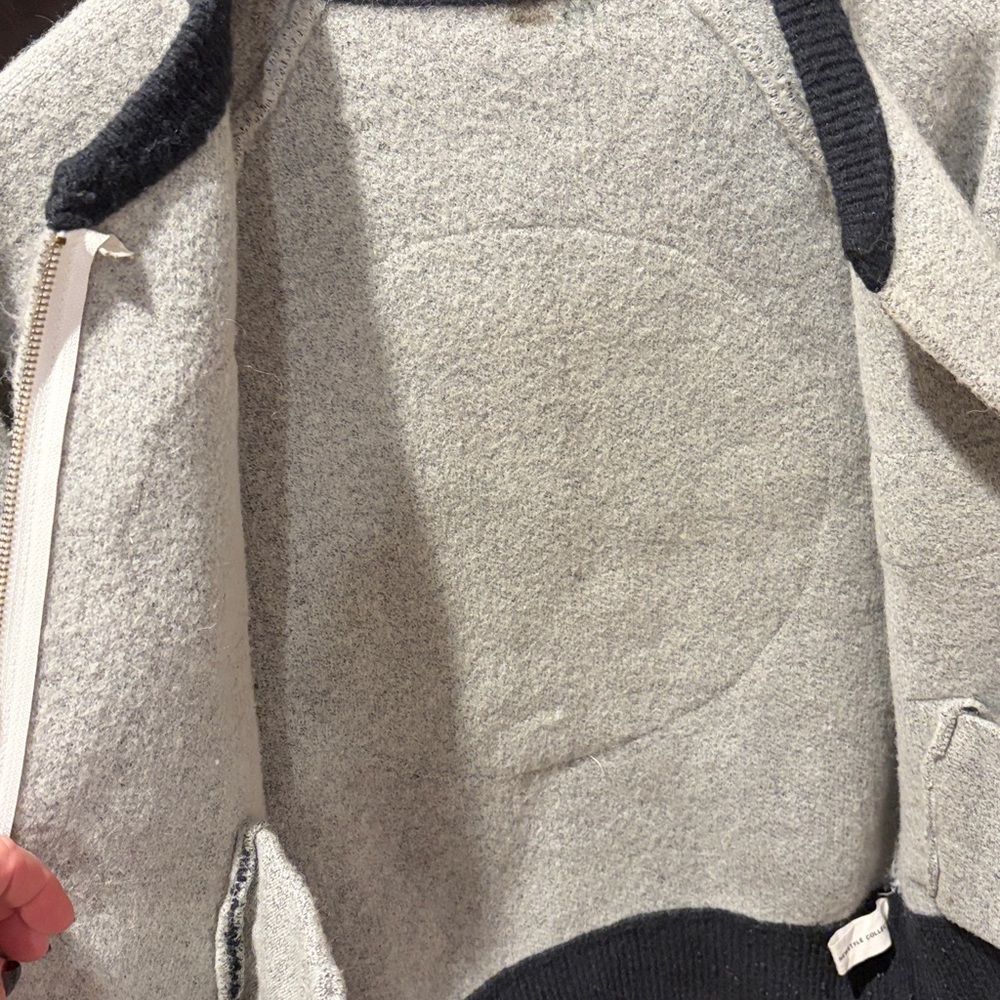 Wool blend bomber jacket Honor The Gift WTC Men’s women’s S M rare find - Picture 6 of 8
